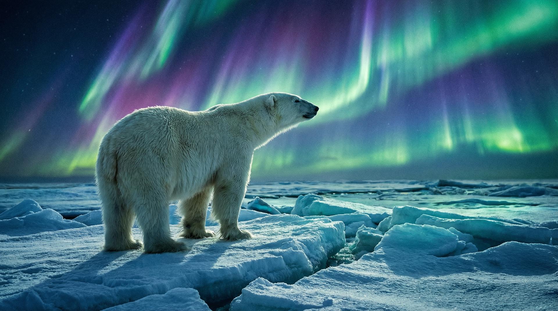 寸止挑战北极熊视频